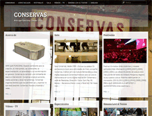 Tablet Screenshot of conservas.tk